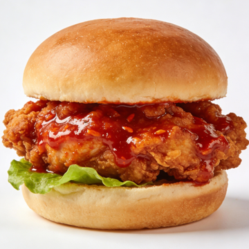 ホットチキンバーガー