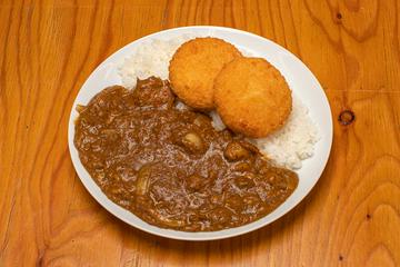 クリームコロッケカレー