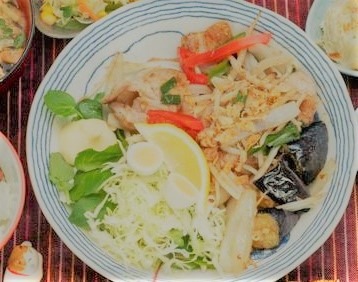 豚バラ生姜焼き定食