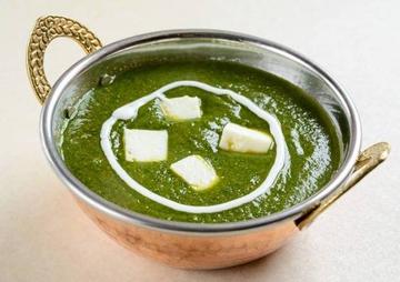 ほうれん草パニールカレー/Sag Paneer Curry