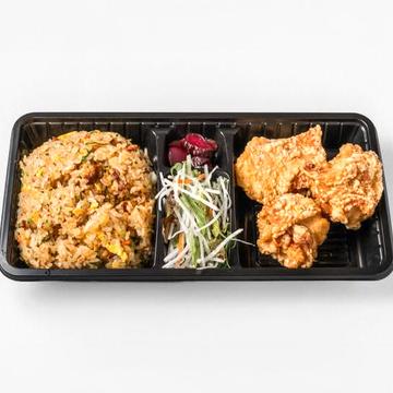 焼めしセット 唐揚げ