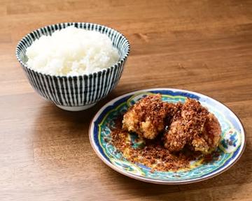 まぶしからあげ2個+銀しゃり