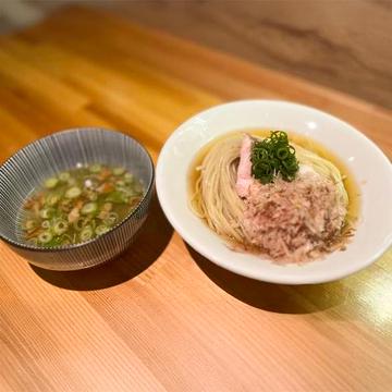 【当店1番人気】出汁の極み！昆布水つけ麺