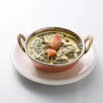 ほうれん草とマシュルームカレー