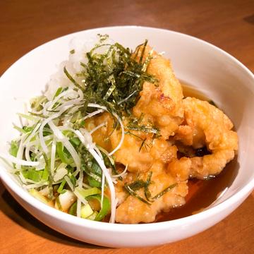 大分県名物出汁たっぷりとり天