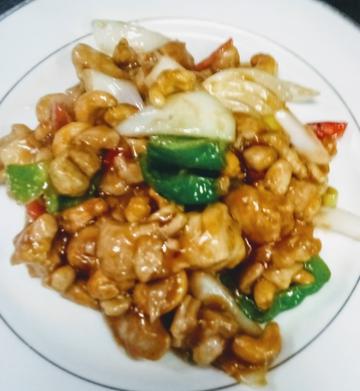 鶏肉とカシューナッツの炒め