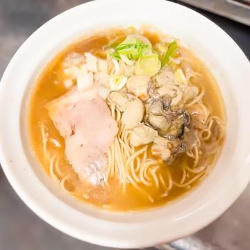 【生麺】牡蠣煮干しラーメン(牡蠣入り茹で時間2分前後)