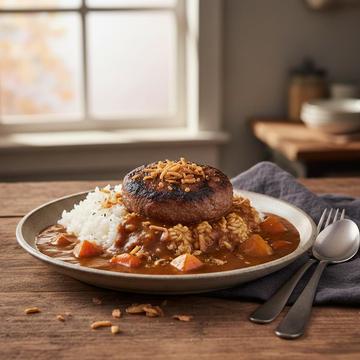 ハンバーグカレー