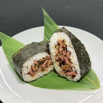 牛タン高菜おにぎり