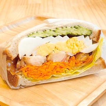 甘辛テリヤキチキン卵サンド