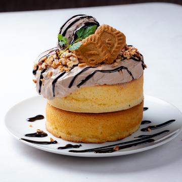 濃厚チョコレートホットケーキ