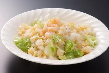 海鮮入りチャーハン