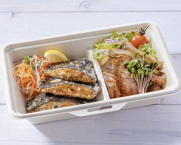 ローストビーフ＆野付産黒カレイの唐揚げ香味野菜甘酢かけセット