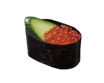 単品 いくら胡瓜軍艦