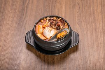 海鮮のスンドゥブチゲ+ご飯付き