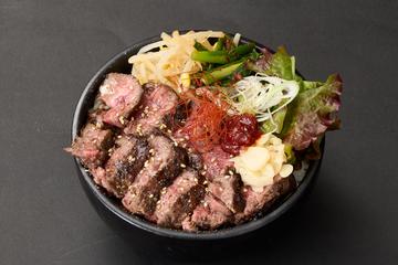 韓国サムギョプサルハラミステーキ丼(100g) Samgyeopsal Harami Steak Korean Bowl