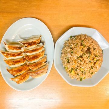 チャーハン+博多一口餃子10個