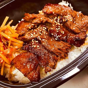 韓国風牛ロース弁当
