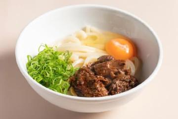 牛すじ玉うどん