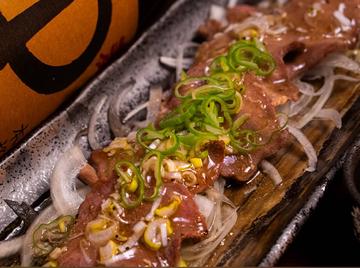 ネギ塩牛タン焼き