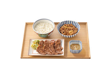 牛たん牛皿御膳(牛たん8切)