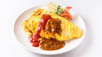 特製オムライス2色ソース