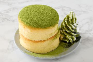 宇治抹茶ホイップスフレパンケーキ(2個付き)Matcha Whips Souffle Pancake