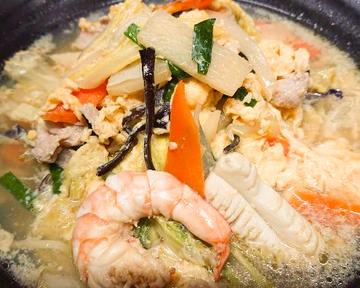 五目そば Mixed Yakisoba