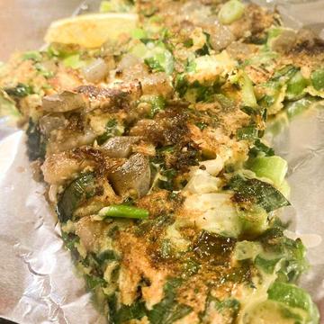 特製すじコン入りねぎ焼き