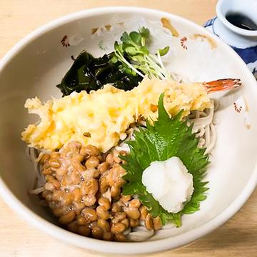 納豆天ぷらそば