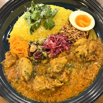 塩チキンカレー/Salt Chicken Curry
