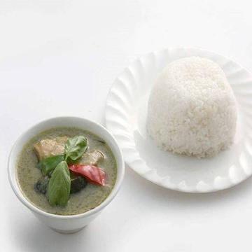 タイグリーンカレー Thai Green Curry【ライス付き】