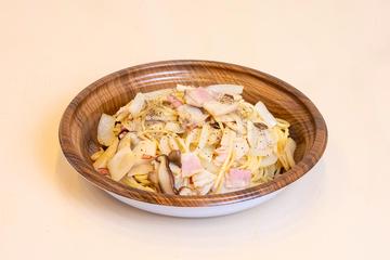 キノコの和風ペペロンチーノ
