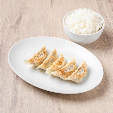 餃子とライスセット