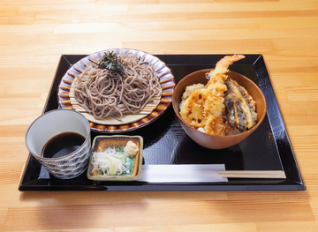 そば天丼セット