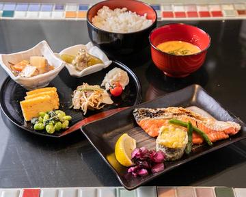 旬菜御膳 紅の塩焼き
