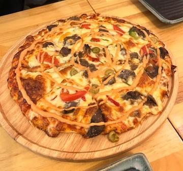 マトンラスイスピザLサイズ(30㎝)Mutton slice Pizza L size (30cm)