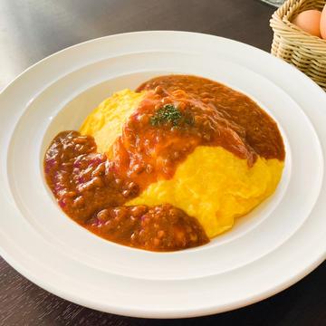 【コトブキ園長寿卵使用】肉の旨味濃厚ボロネーゼ風オムbolognse