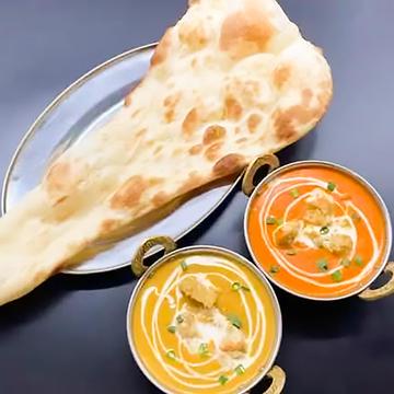 お好きな2種類カレー＆ナンorライス / 2Choice Curries＆Naan or Rice