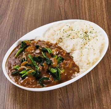 牛すじほうれん草カレー