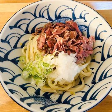 肉ぶっかけうどん