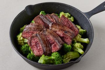【高タンパク】ハラミステーキ100gとブロッコリー200g Harami Steak ＆ Broccoli