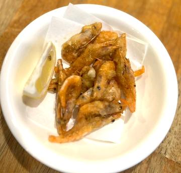 甘海老唐揚げ