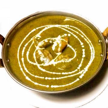 ほうれん草とエビのカレー Spinach ＆ Shrimps Curry