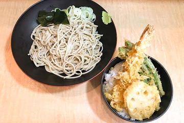 ミニ天丼セット(ミニ天丼+冷そば)
