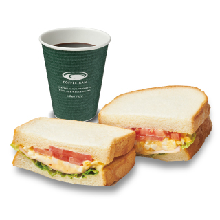 焼かないミックスサンドセットUntoasted Mixed Sandwich Set