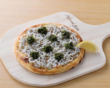 しらすと青さのりの塩レモンPIZZA