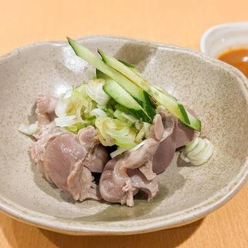 砂肝 酢みそ