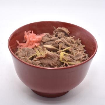 上成本気の牛丼