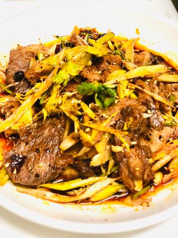 ハチノスと牛タン和え